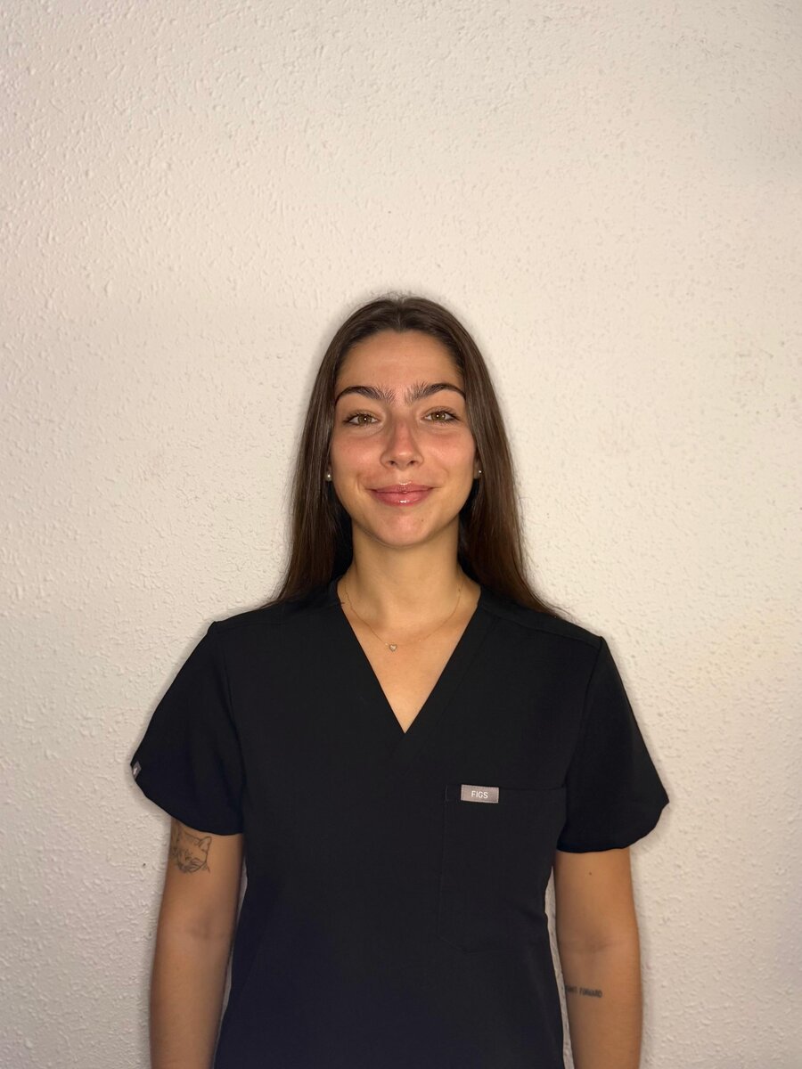 Sara Lamas, fisioterapeuta a Fisunic